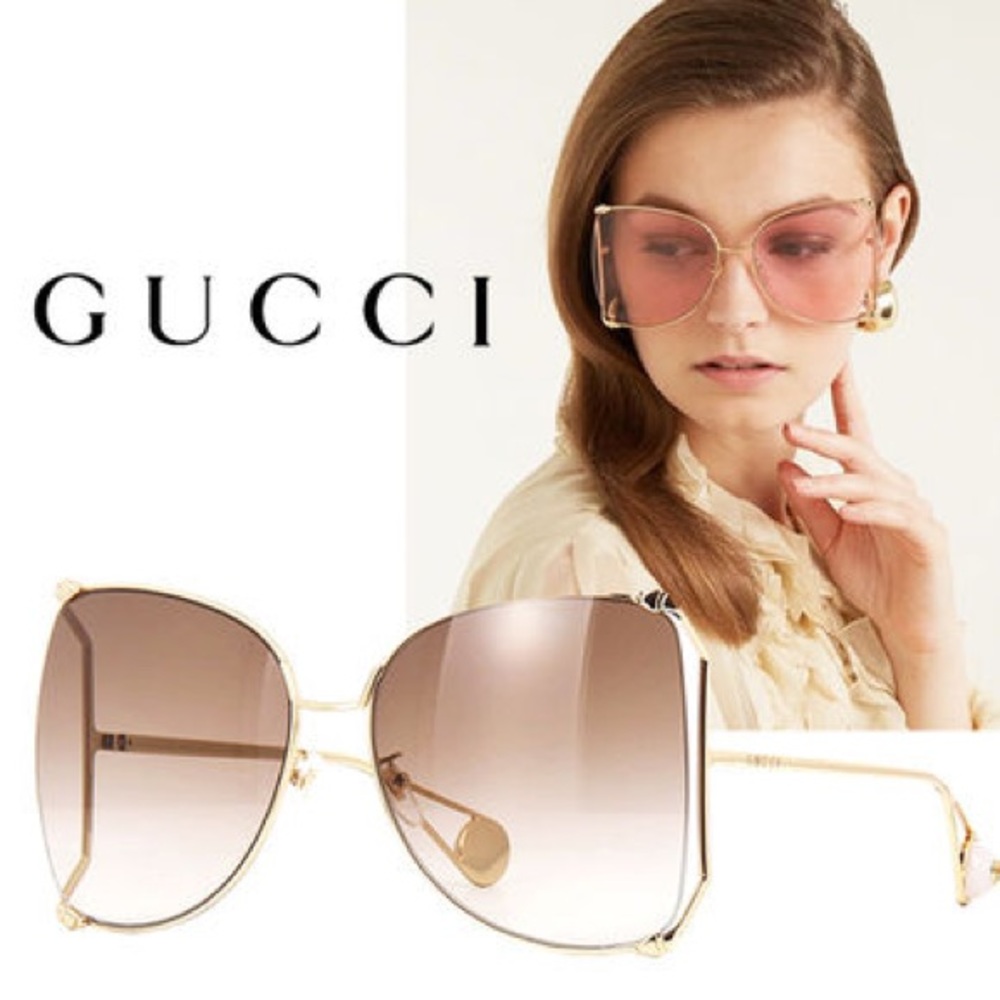 GUCCI Women's GG0252S Sunglasses